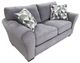 Porter International Designs Savannah Gray Loveseat-0