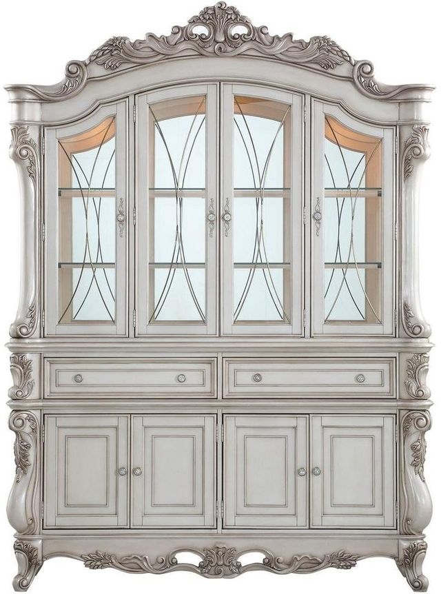 ACME Furniture Gorsedd Golden Ivory Hutch and Buffet-3