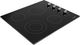 Fulgor Milano 30" Black with Aluminum Trim Cooktop -1