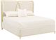Michael Amini® Scotts Square Light Champagne California King Bed-0