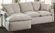 Jackson Furniture Harper 2-Piece Oyster Left-Arm Facing Loveseat Sectional and Chaise-0