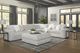 Albany Industries Mondo Gray Upholstered Ottoman-1