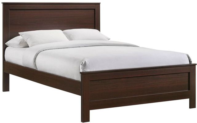 Elements International Sami Espresso Full Youth Panel Bed-0