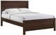Elements International Sami Espresso Full Youth Panel Bed-0