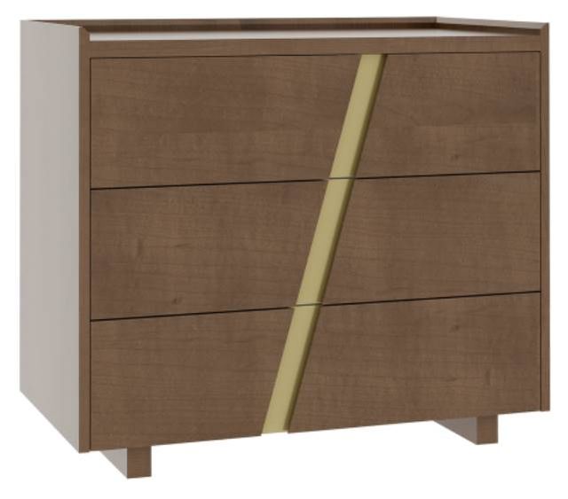 Country View Woodworking Verrado 36" Wood Legs Bedside Chest-0