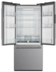 FORNO® Espresso Gallipoli 31 in. 17.5 Cu. Ft. Stainless Steel French Door Refrigerator-2