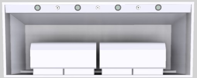 Vent-A-Hood® Designer Series 60" White Wall Mounted Range Hood-1