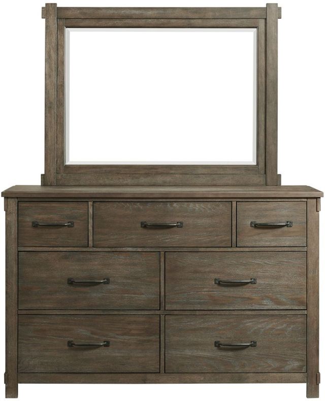 Elements International Scott Dark Dresser and Mirror-1