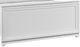 Elements International Denmark White Full Upholstered Panel Bed with LED -2