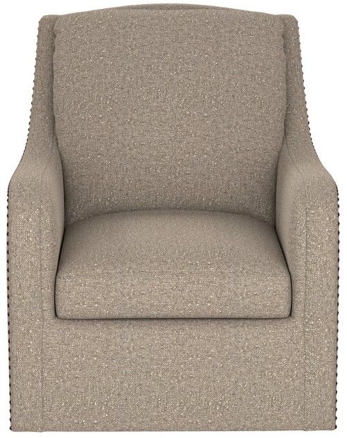 Emerald Home Anna Taupe Swivel Chair-3