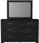 Signature Design by Ashley® Belachime Black Dresser and Mirror-1