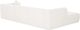 TOV Furniture Tarra 3-Piece Cream Left-Arm Facing Sectional and Chaise-4
