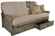 Kodiak Furniture Lexington Canton Gray/Weathered Gray Full Storage Futon with Mattress-0