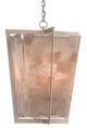 Currey & Company Berenson Silver Leaf/Smoky Quartz Lantern-0
