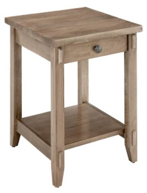 Archbold Furniture Customizable Amish Essentials Maple Narrow End Table-0