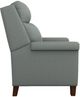 Best® Home Furnishings Customizable Prima Fabric Power Tilt Headrest High Leg Recliner with Dark Walnut Legs-2