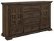 International Furniture Direct Desire Deep Brown Dresser-0
