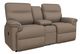 La-Z-Boy® Jay Mushroom Manual Reclining Loveseat with Console-0
