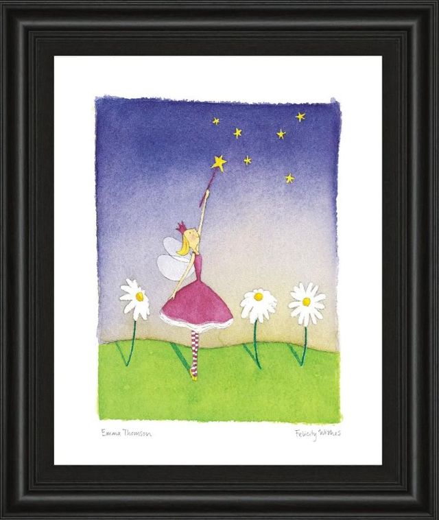 Classy Art Felicity Wishes I by Emma Thomson Wall Art-0