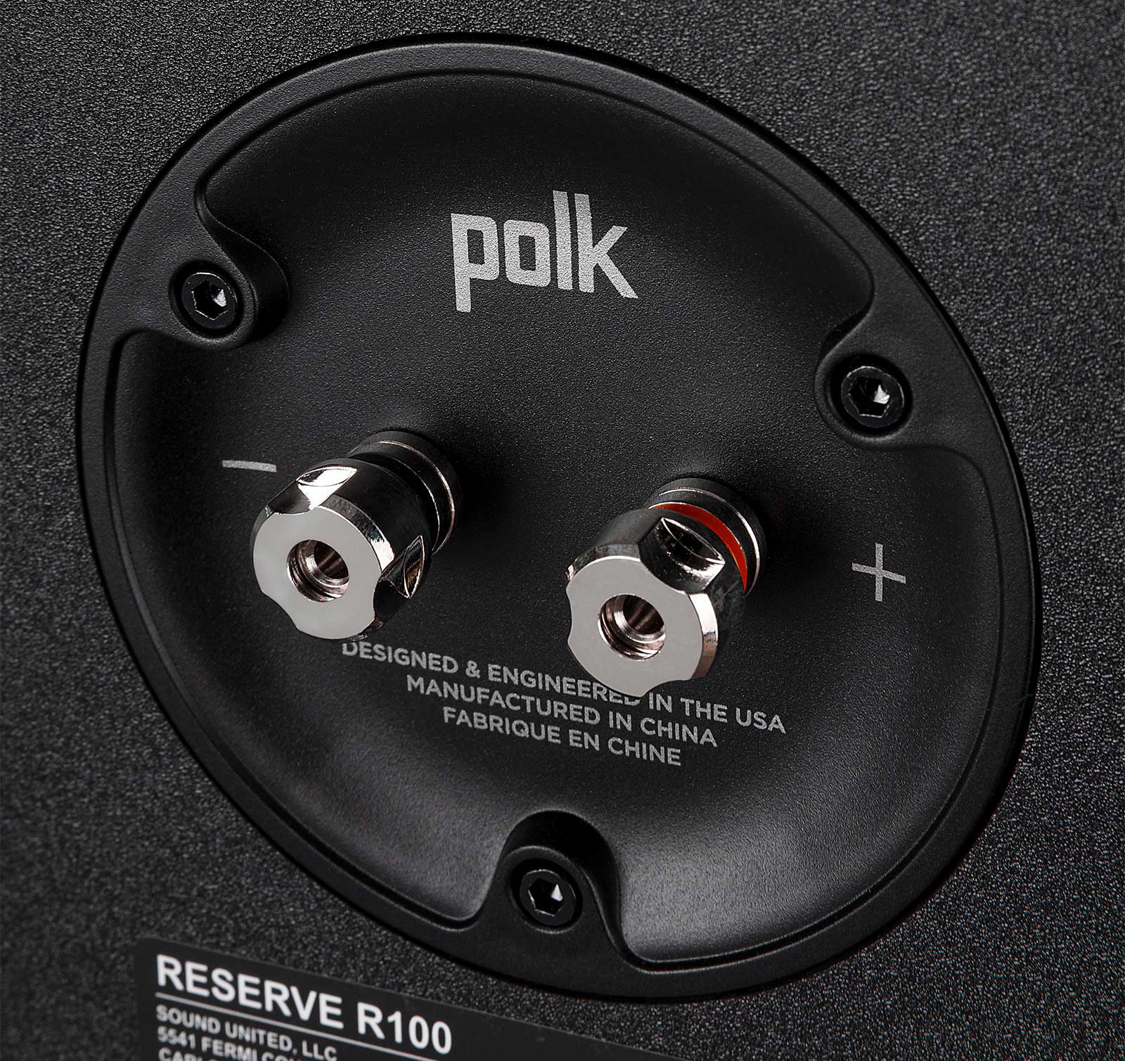 Polk Audio® R100 Black Bookshelf Speakers (Pair) | Primetime Audio