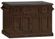 HH2 Home Tuscan Retreat® Rustic Mahogany Large Granite Top Kitchen Island-0