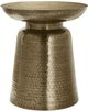 Monarch Specialties Inc. Gold Iron Bell Pedestal Drum Table-0