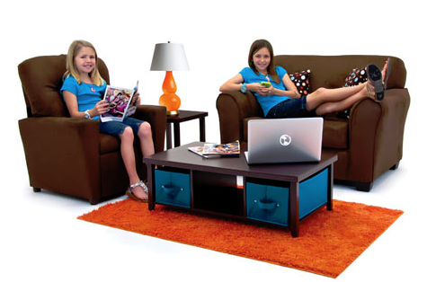 Kidz World Designer Living Room Youth Recliners-1