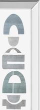 Classy Living Rob Delamater Neutral Totems VII 18" Wall Art-1