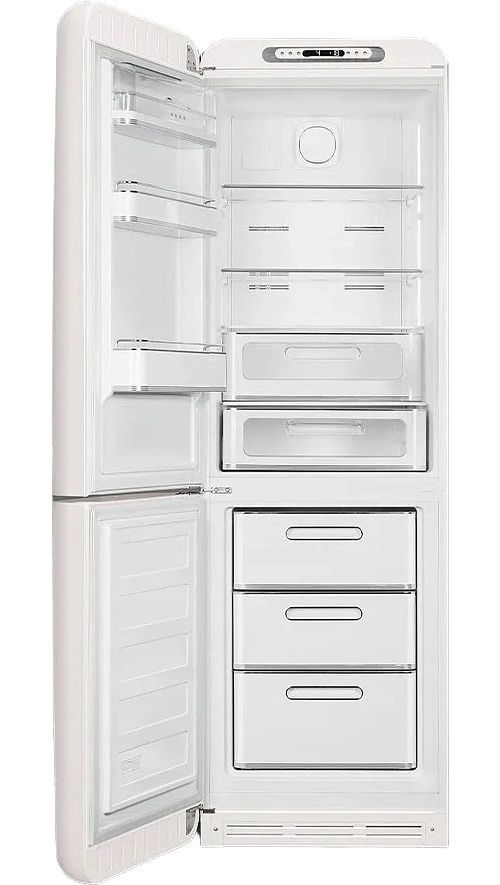 Smeg 50's Retro Style Aesthetic 11.7 Cu. Ft. White Bottom Freezer Refrigerator-1