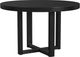 Elements International Bahama 5-Piece Black/White Dining Set-1