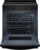 Whirlpool® 30'' Black Smart Slide-In Electric Range with Air Cooking Technology and Steam Clean-1