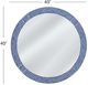 Bassett Mirror Circle Blue Wall Mirror-4
