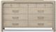 Coaster® Solano Weathered Mango Bedroom Dresser with Mirror-1