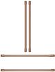 Café™ Brushed Copper Refrigeration Handle Kit-0
