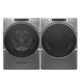 Whirlpool® Chrome Shadow Front Load Washer & Electric Dryer Laundry Pair-0