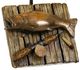 Cal® Lighting & Accessories Fishing Cast Bronze Table Lamp-2
