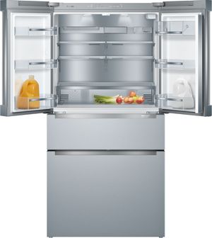 Bosch 800 Series Stainless Steel Counter-Depth French Door Refrigerator Bosch 800 Series Stainless Steel Counter-Depth French Door Refrigerator