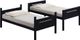 Coaster® Littleton Black Twin/Twin Bunk Bed-2