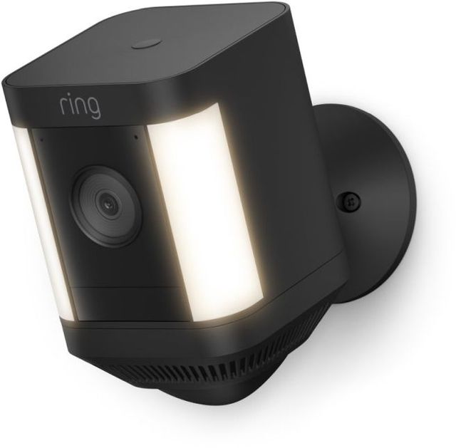 ring Black Spotlight Camera Plus Battery-0