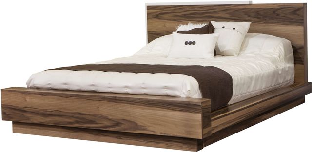 VieBois Natural/Opaque White King Bed-0