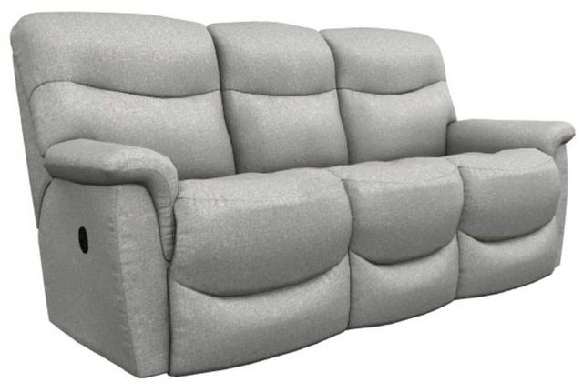 La-Z-Boy® James Dove Gray Manual Reclining Sofa-0