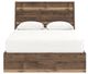 Signature Design by Ashley® Zadilyn Brown Queen Storage Panel Bed-1