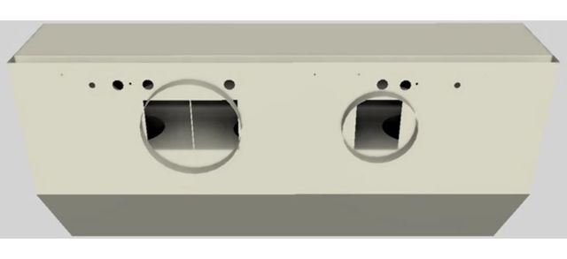 Vent-A-Hood® 42" Biscuit Under Cabinet Range Hood-3