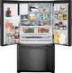 Frigidaire Gallery® 21.7 Cu. Ft. Black Stainless Steel Counter Depth French Door Refrigerator-4