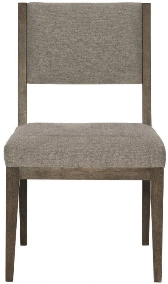 Bernhardt Linea Cerused Charcoal/Gray Side Chair-0