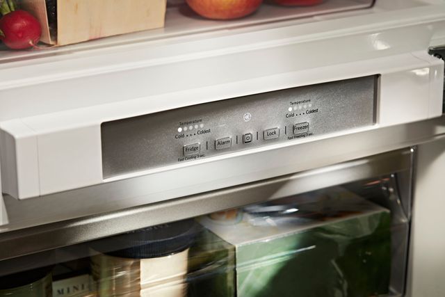 KitchenAid® 10.0 Cu. Ft. Panel Ready Built In Bottom Mount Refrigerator-4