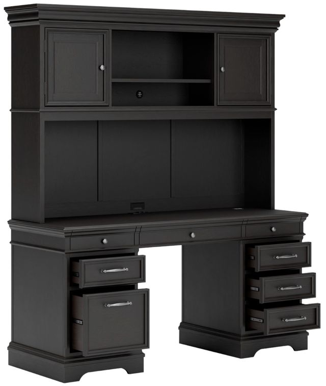 Signature Design by Ashley® Beckincreek 4-Piece Black Credenza-2