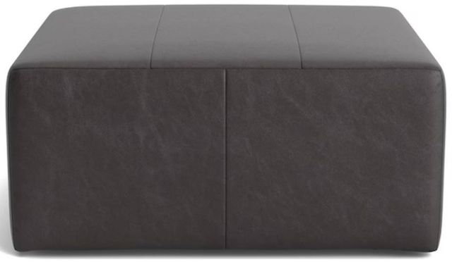 Bassett® Furniture Customizable Kelly Leather 38" Square Ottoman-1