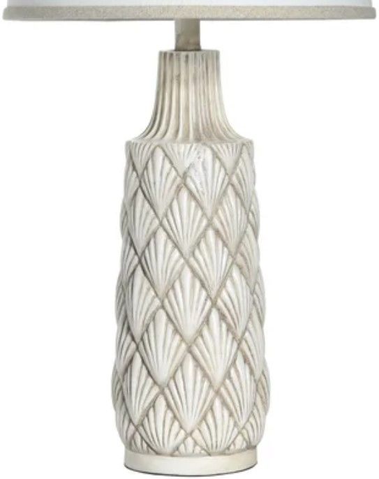 Stylecraft Thermi Ivory Table Lamp-2