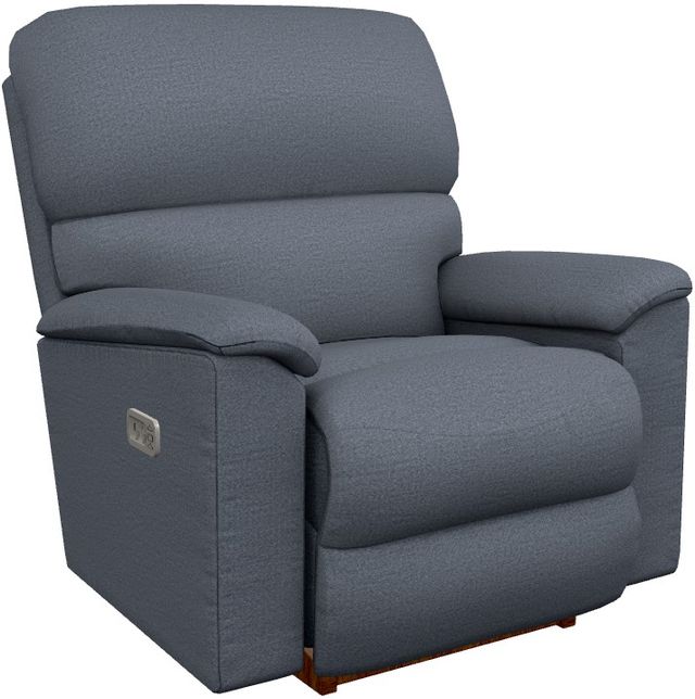 La-Z-Boy® Brooks Midnight Power Rocking Recliner with Headrest-0